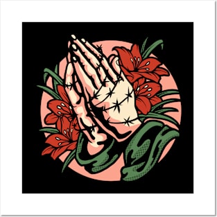 Praying Hands Posters and Art